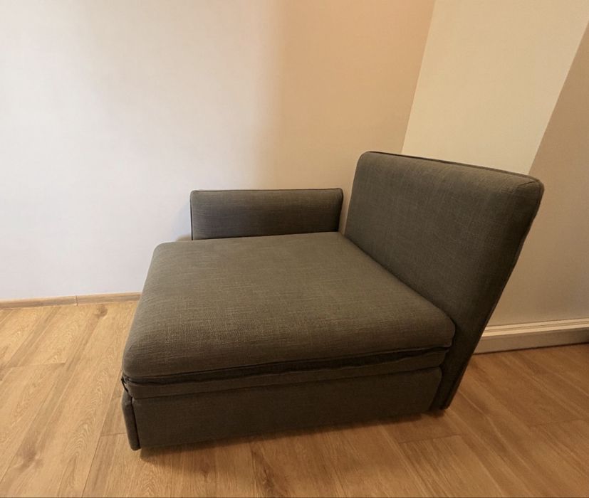 Tapczan łózko Ikea Vallentuna  sofa rozkładana jednoosobowa, wygodna