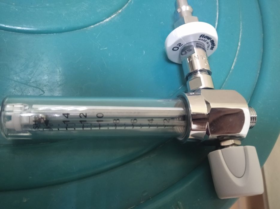 Витратомір Qmed 15 л/хв для 02 4Бар Вхід:G 1/4M. Вихід: 9/16 UNF M.