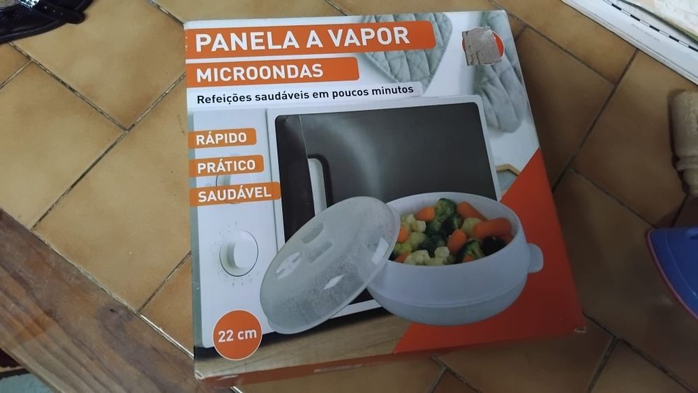 Panela a vapor - microondas