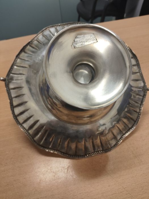 Cesta para pão banho de Prata