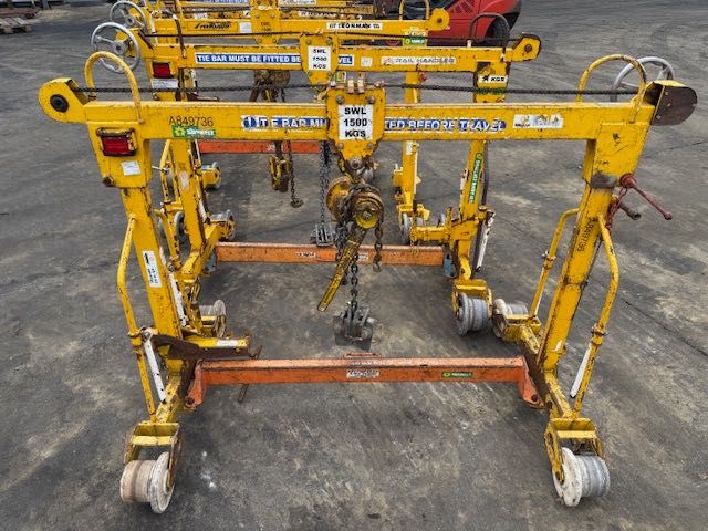 DZWIG torowy do prac kolejowych geismar