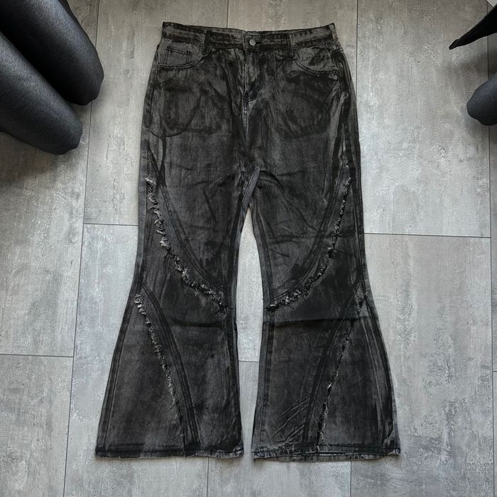 Flared archive opium jeans racer balenciaga джинси фларед кльош клеш
