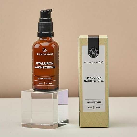 JUNGLÜCK Hyaluron krem na noc - wegański 50ml