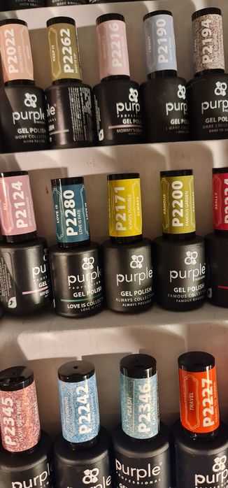 Verniz gel Purple novos, selados sem tpo