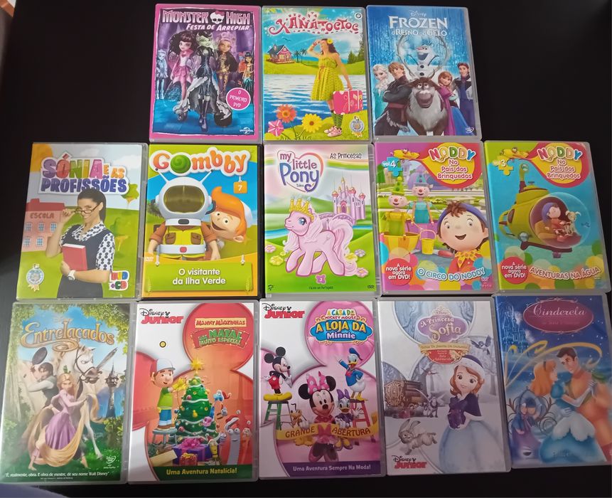 Varios Dvd's infantis