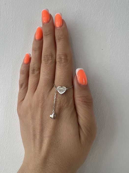 Золотое кольцо Tiffany & Co белое золото 585 проба