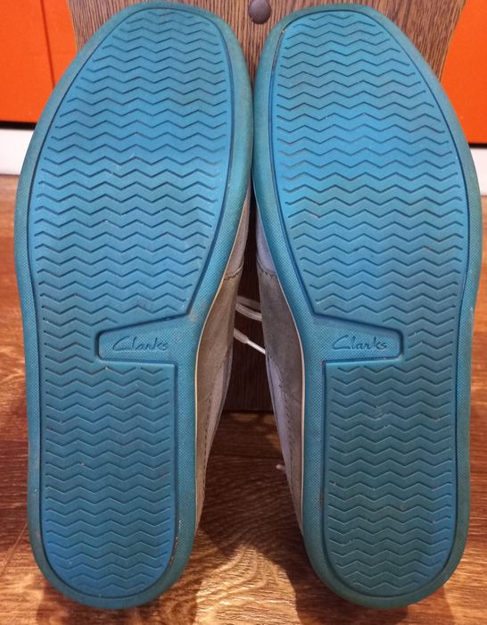 Кожаные мокасины  туфли  Clarks