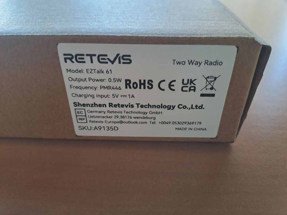 Radios Walkie Talkie Retevis RT45