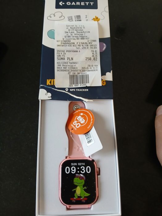 Garet kids nice pro 4g różowy
