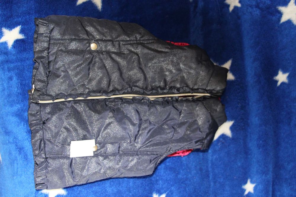 жилетка для дівчинки двостороння 92 (2 роки)