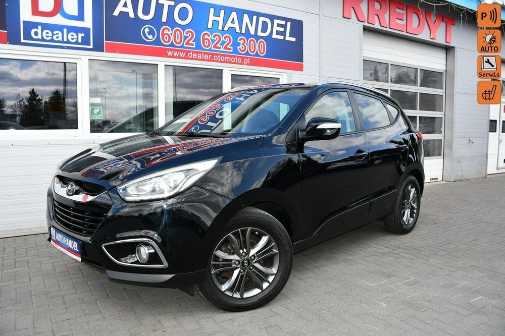 Hyundai ix35 1.7 CRDi 100% bezwypadkowy Serwisowany LED Bluetooth 176 tys.km