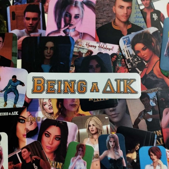 Стикеры "Being a DIK", 50 шт.