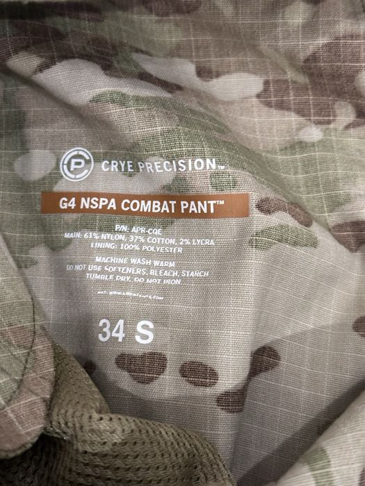 Бойові штани Crye Precision G4 NSPA G4 34 S