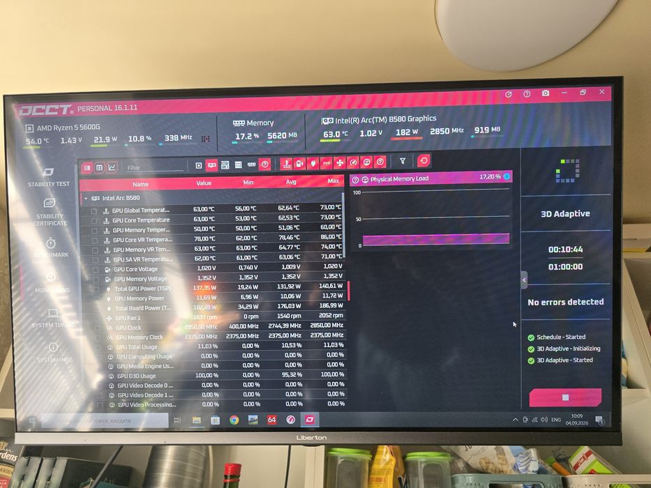 Відеокарта intel arc b580 12gb