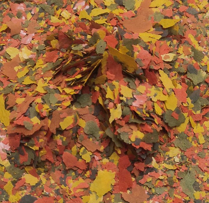 Flocos Tropicais, Alho, Spirulina 30%, Malawi, Etc.