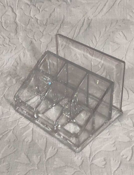 Organizador de Secretária em Acrílico Transparente