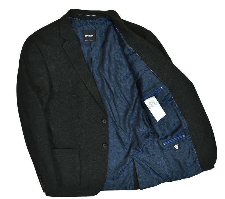 Strellson Maroon-E 12 Wełniana Marynarka Męska 50