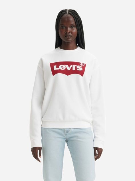 Світшот білий levis