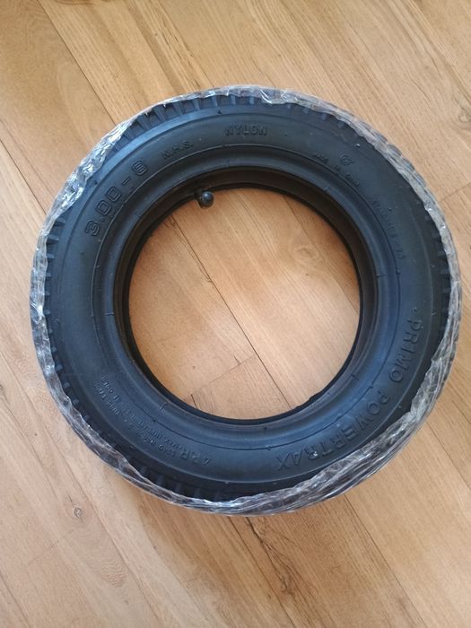 2 Opony 3.00-8 PR1MO POWERTRAX wózek inwalidzki towarowy