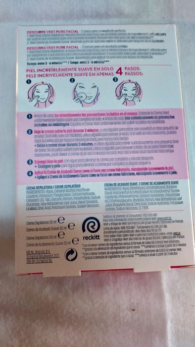 Kit Depilação Veet Mínima