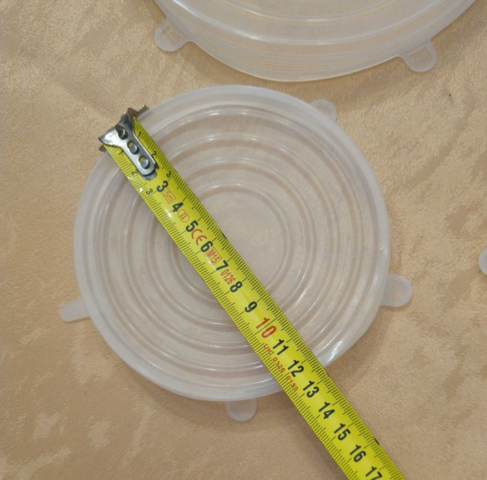 Tampas silicone para recipientes