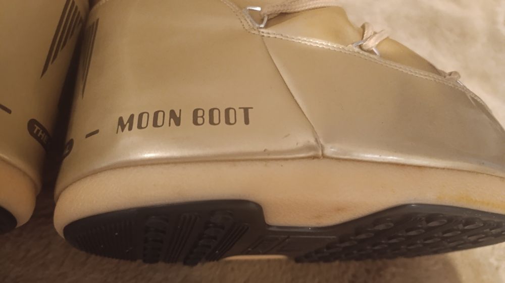 Śniegowce MOON BOOT  Vinile  GOLD 42-44 złote