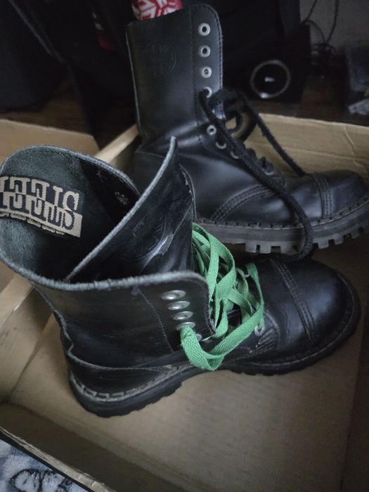 ботинки  steels панк