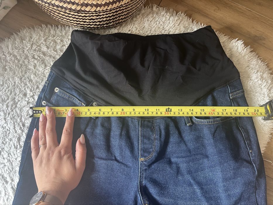 Jeansy ciazowe GAP XL