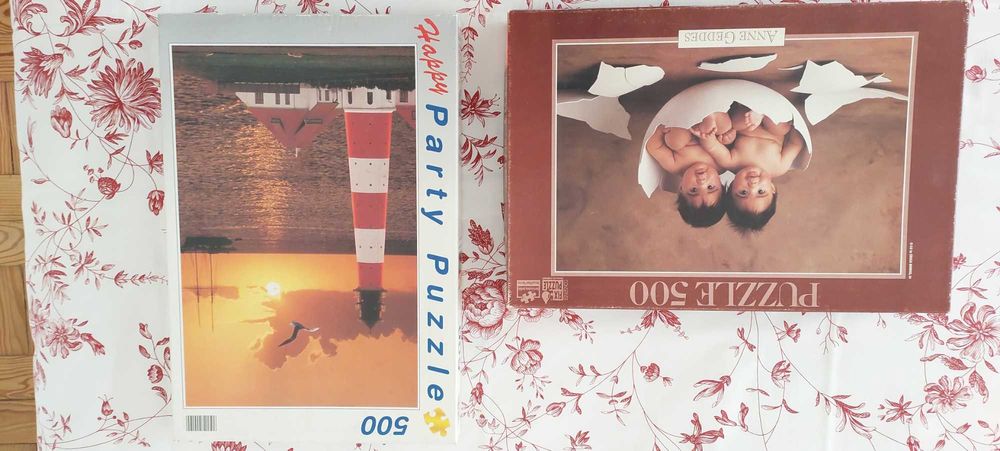 Dois Puzzles de 500 peças