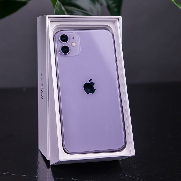 iphone 11 64gb purple - купить мобильные телефоны и смартфоны