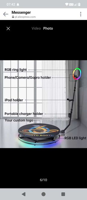 Fotobudka 360 na każdą imprezę!!!