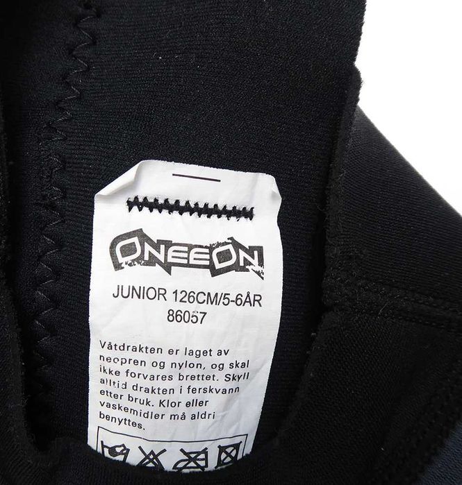 ONEEON Junior pianka do pływania sportów wodnych