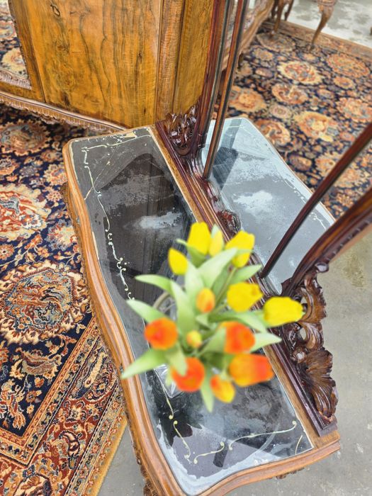 Sypialnia ART DECO barok orzech komplet #1912 Stylowy Węgrów