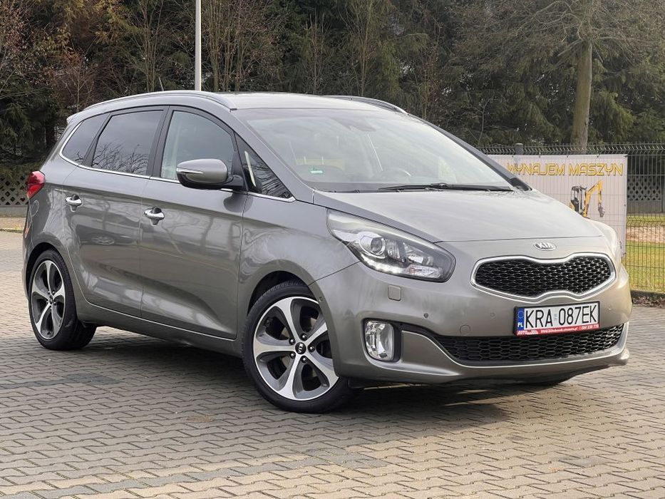 Kia Carens 1.7+AUTOMAT+7miejsc+nawigacja+wentylowana skóra+Alu+Gwarancja