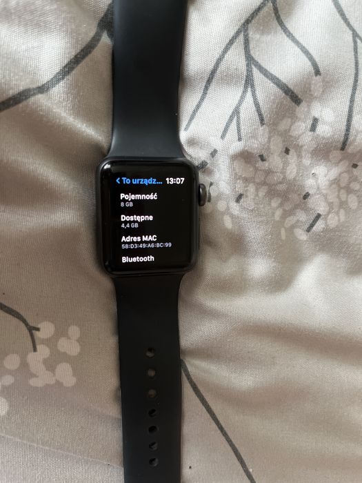 Zegarek Apple series 3