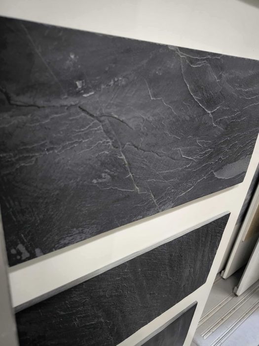 Płytki Łupek Black Slate Naturalne