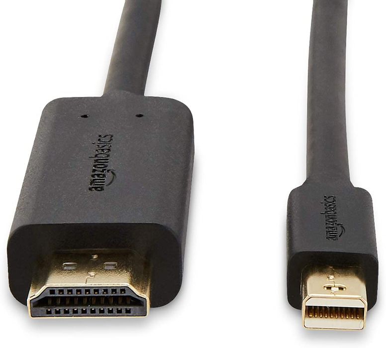 Kabel Przewód AmazonBasic hdmi mini DP na HDMI 1,8m W17C3 1080p