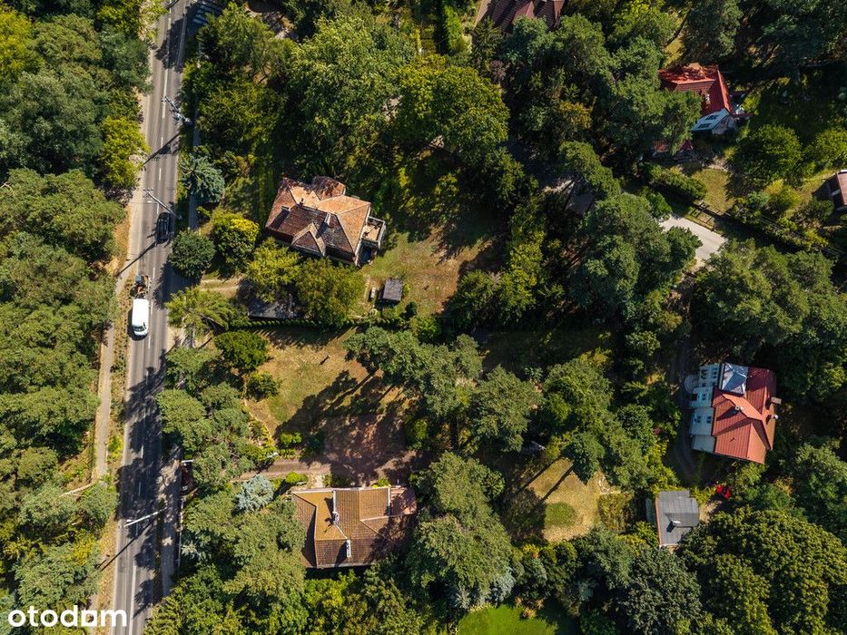 Działka budowlana w willowym Milanówku - Widok 4