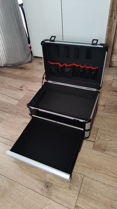 Skrzynka narzędziowa Aluminium Case Organizer Kufer