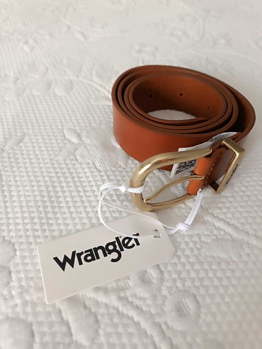 Cinto couro genuíno Wrangler