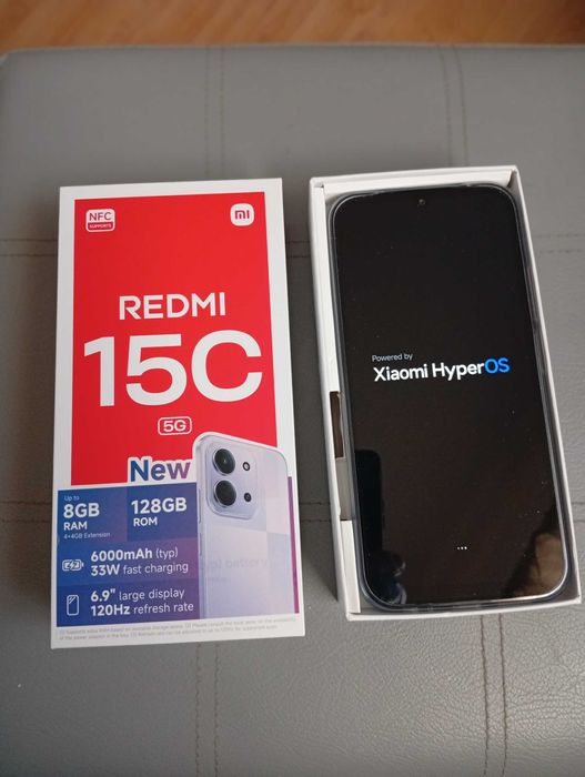 Xiaomi Redmi 15C 5G 8/128GB 120Hz 6000mAh Jak Nowy !