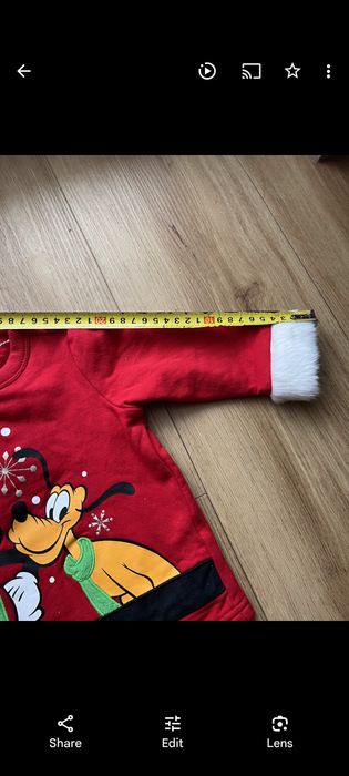 Bluza Mikołaj święta boże narodzenie 68 Disney myszka Mickey pluto
