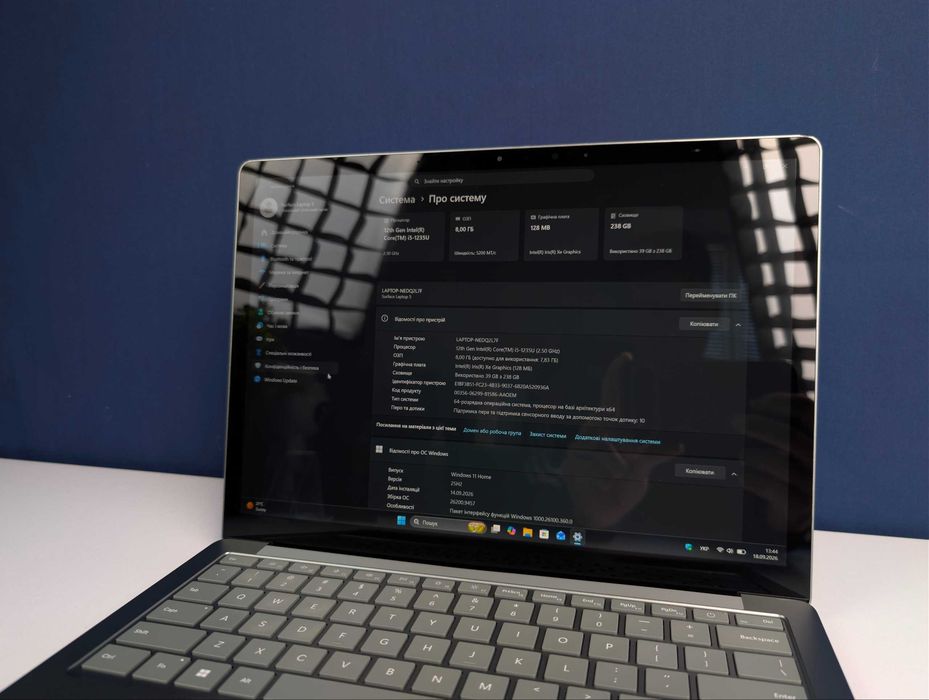 Сенсорний Ноутбук Microsoft Surface Laptop 5 13.5" | МАГАЗИН | Гарантія 90 днів