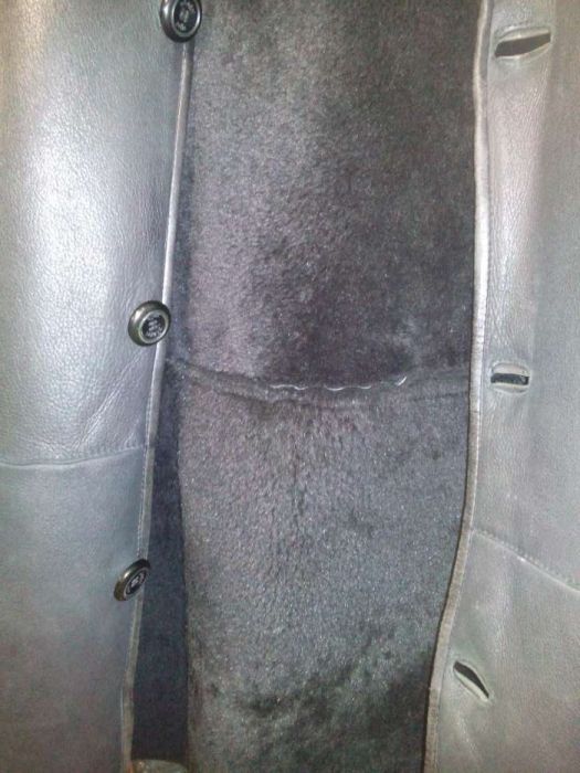 Настоящая Итальянская мужская дубленка