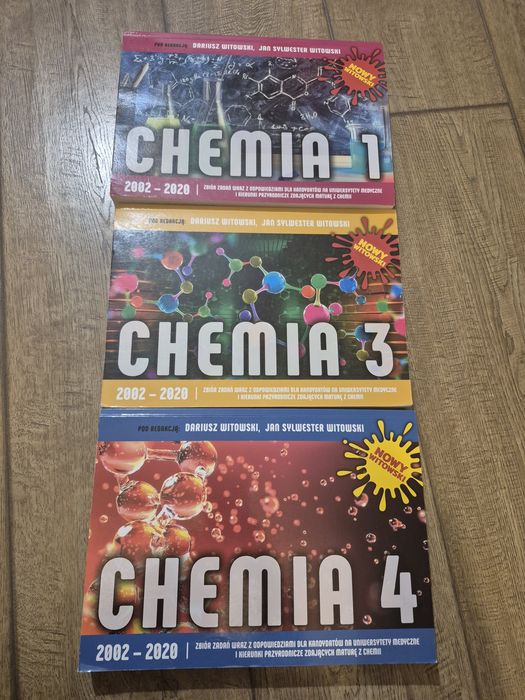 Zbiór zadań chemia To My 1,3,4
