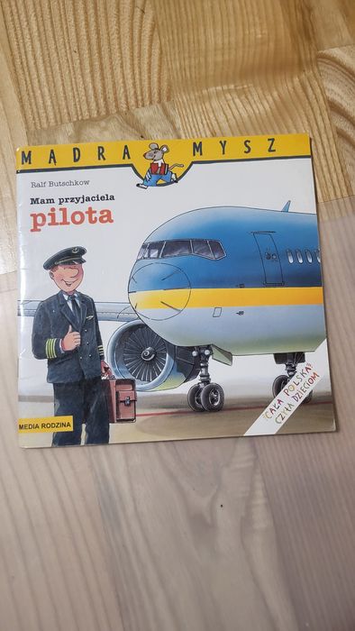 Książka dla dzieci mam przyjaciela pilota