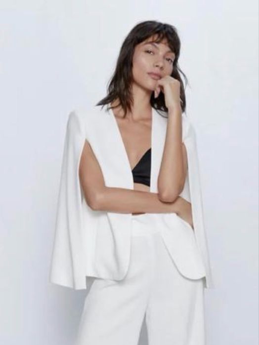 Білий піджак Zara , М / L