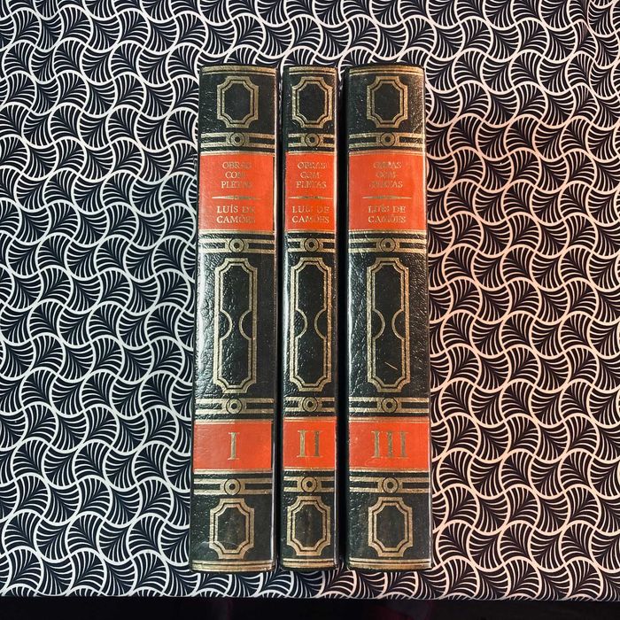 Obras Completas de Luís de Camões (3 volumes)
