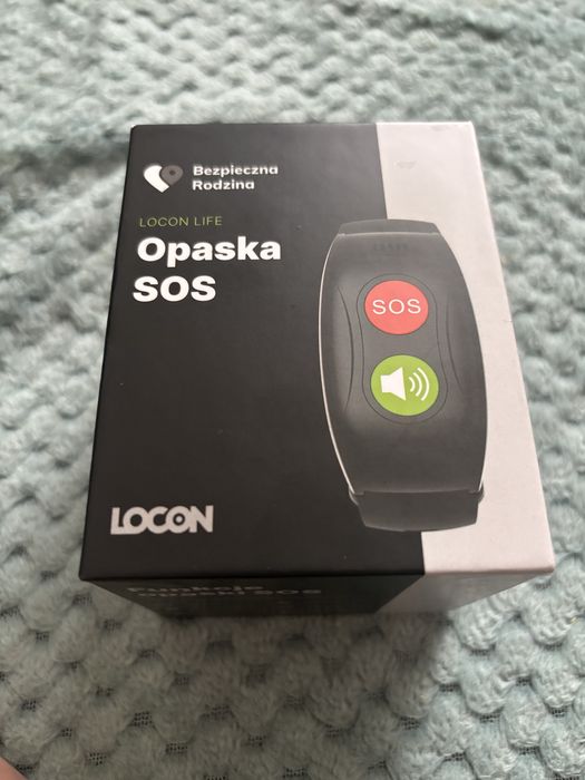 Zegarek/opaska SOS idealny dla seniora