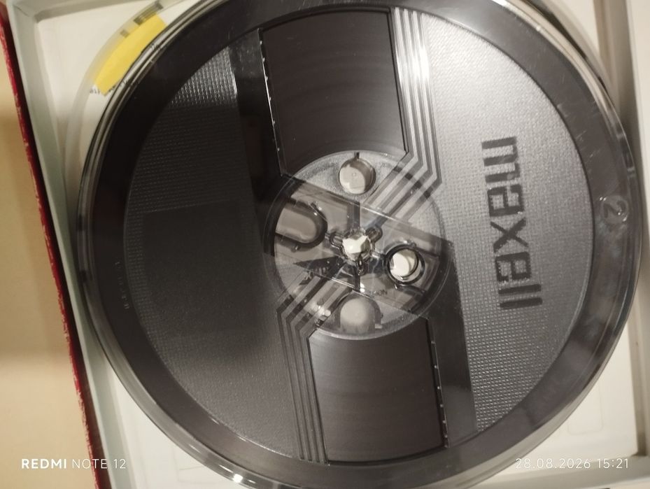 Taśmy magnetofonowe ampex Maxwell europa